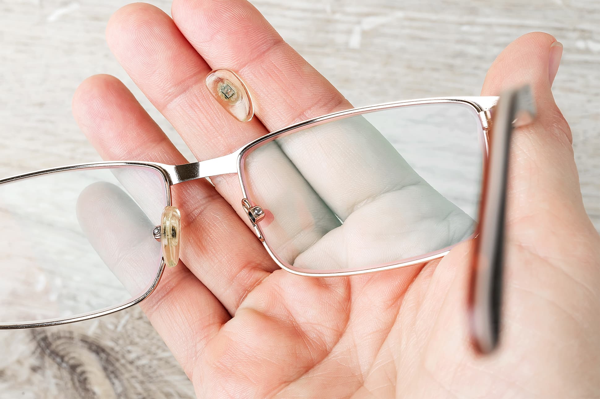 Nasenpads professionell bearbeiten