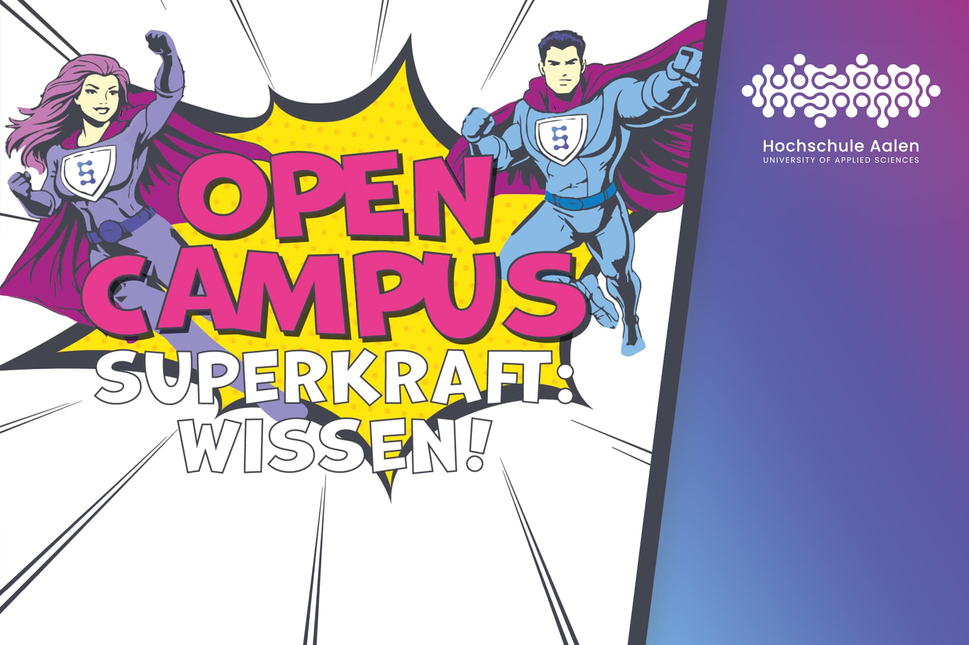 OPEN CAMPUS DAY am Samstag, 13. Juni, von 11-17 Uhr, an der Hochschule Aalen