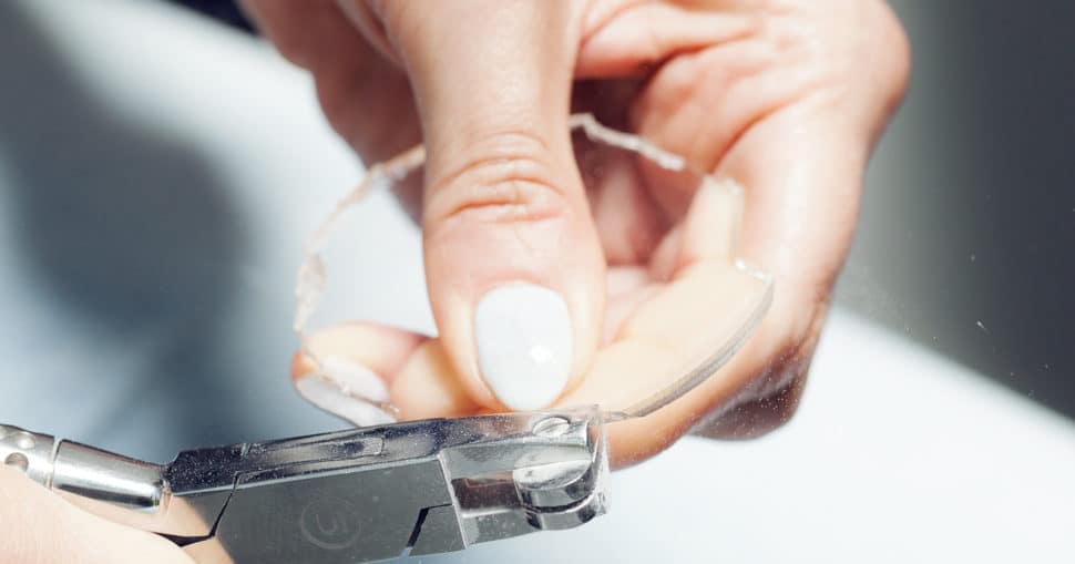 Bröckelzange Materialien Augenoptiker Ausbildung